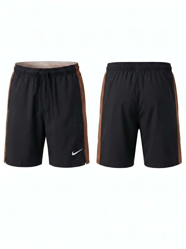 IMG_2276_x4 Short Nike Training "Dual-Tone" - Black & Tobacco Contrast