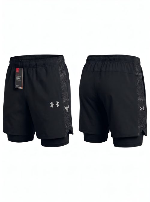 Short Under Armour Project Rock - 2-in-1 "Iron Paradise" Performance