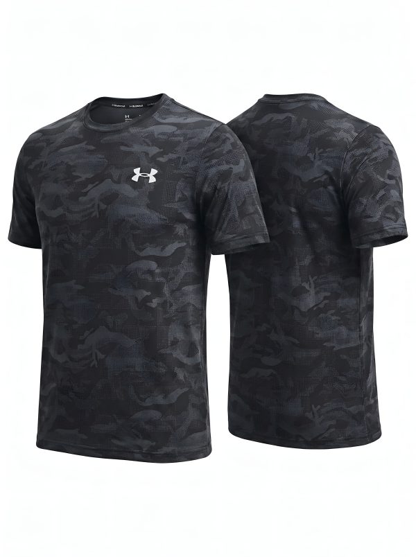 Camiseta Under Armour Tactical - Edición "Night Raid" Camo Performance