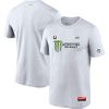 Franela Monster Energy - Edición Racing Blanca