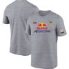 red gris Franela Red Bull Racing - Gris Jaspeado Premium