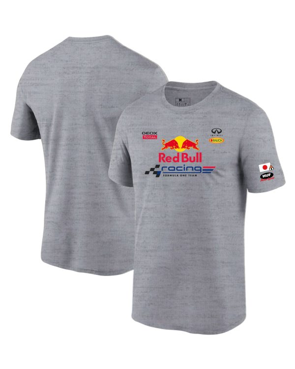 Franela Red Bull Racing - Gris Jaspeado Premium