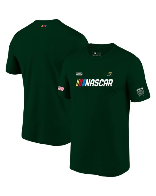 Franela NASCAR Racing Forest Green