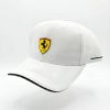 Gorra Ferrari Racing White: Pure Speed