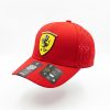 IMG_3388_enhanced Gorra Ferrari Rosso Corsa: Precision Series