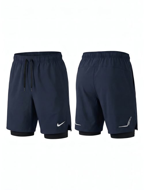 Short Nike con licra Training - Azul Navy