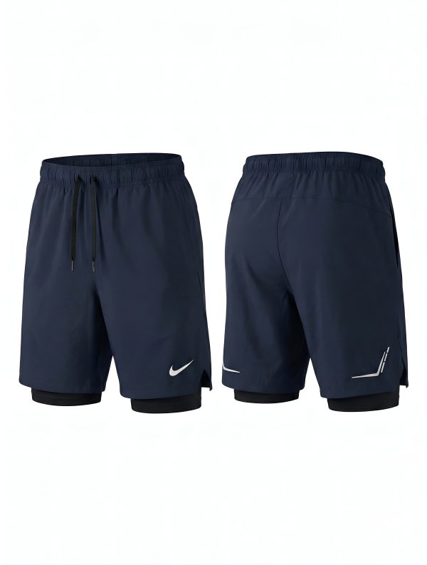 Short Nike con licra Training - Azul Navy