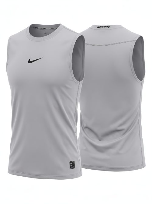 Franelilla Nike Pro Dri-FIT – Gris Ártico