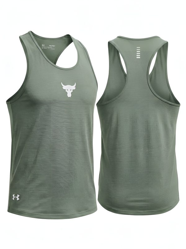 Franelilla Under Armour Project Rock - Green Sage