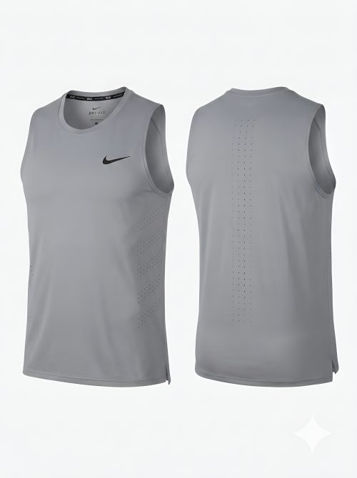 Franelilla Nike Dri-FIT Advance – Gris Mercurio